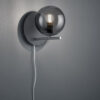 ZIDNA LAMPA PURE 1XE14 ANTRACIT 202000142 - Image 2