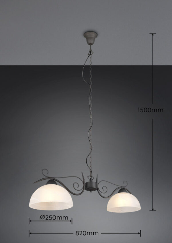 Luster - Visilica COUNTRY - R3432-24 - Slika 2